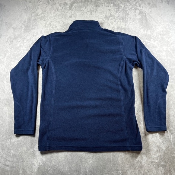 Columbia Mens XS Navy Blue Half Zip Fleece Pullover Sweater XM6279 1575001 - Picture 7 of 11